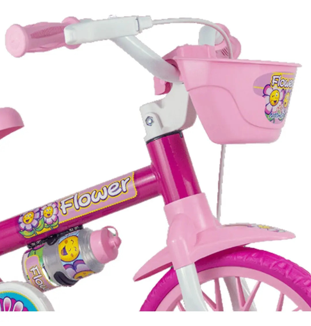 Bicicleta Aro 12 Nathor Flower 4