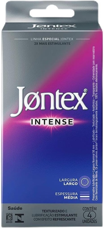 Preservativo Camisinha Jontex Intense 1