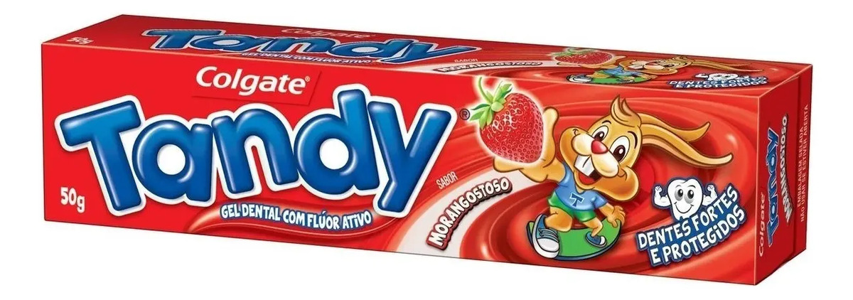Creme Dental Infantil Tandy Morangostoso 3