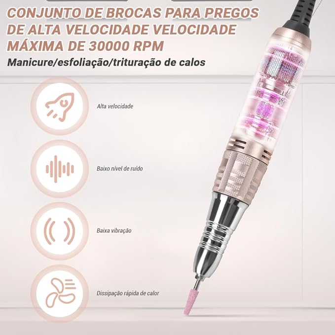 Lixadeira Elétrica para Unhas 2