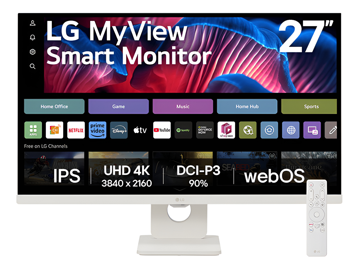Monitor LG MyView Smart IPS 4K 27" 1