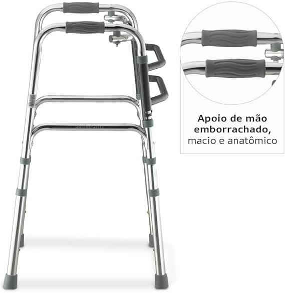 Andador Fixo Móvel e Articulado 3 em 1  4