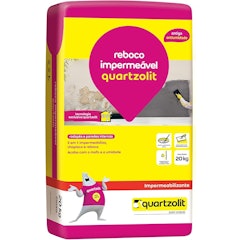 Reboco Impermeável Quartzolit