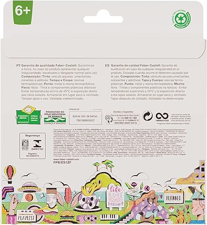 Caneta Ponta Fina Faber-Castell 4