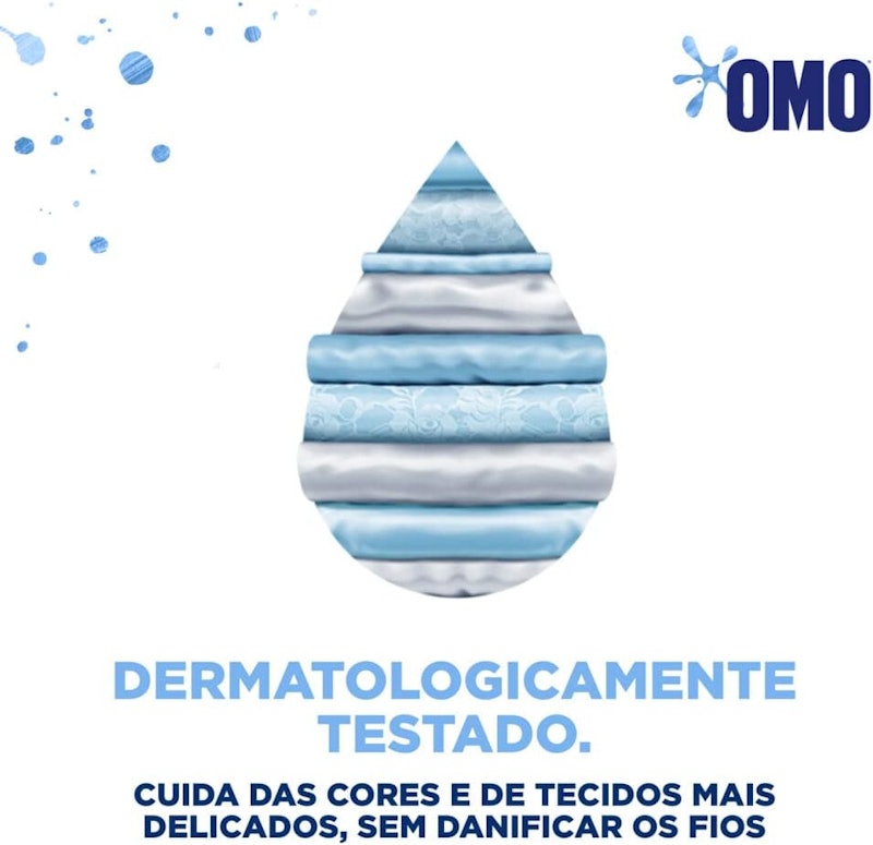 Sabão Líquido Omo Roupas Finas e Delicadas Coco 3