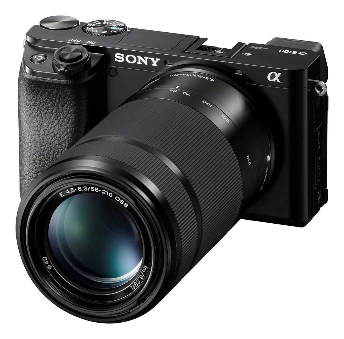 Câmera Alpha 6100 com Sensor APS-C e AF Rápido Sony 1