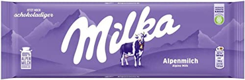 Chocolate Milka Alpenmilch 1