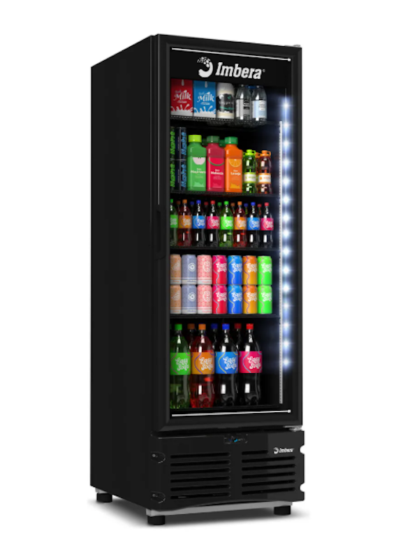Full Black Porta de Vidro 576 L 1