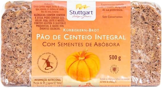 Pão de Centeio Integral e Semente de Abóbora 2