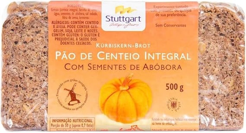 Pão de Centeio Integral e Semente de Abóbora 2