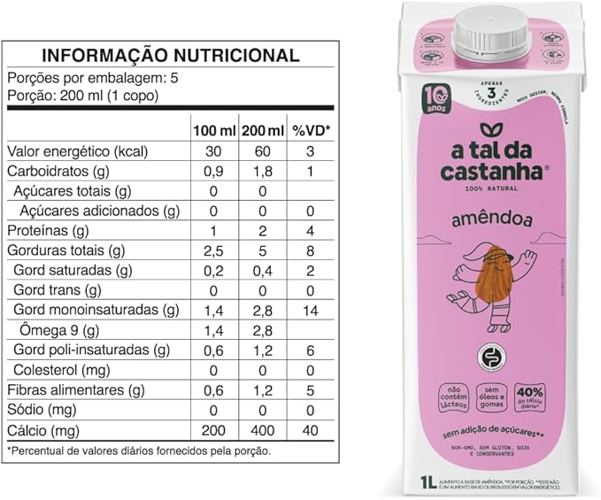 Amêndoa 1 L 2
