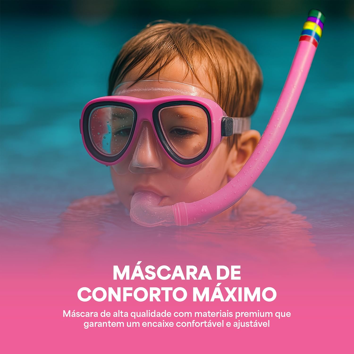 Máscara Snorkel Infantil 2