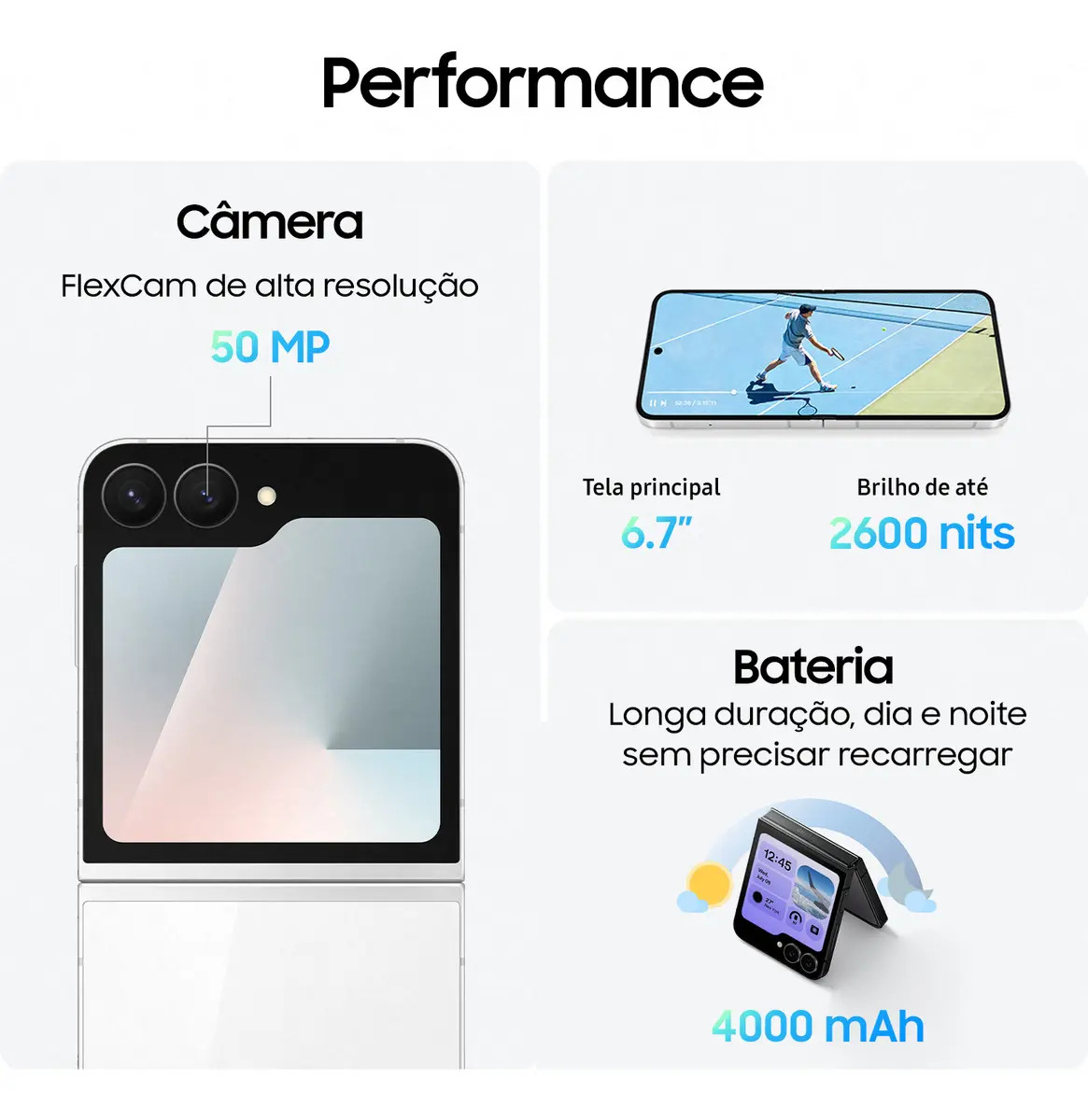 Celular Samsung Galaxy Z Flip7 FE 4