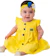MUNDO NINA KIDS Vestido Infantil Copa do Mundo Brasil Amarelo 1