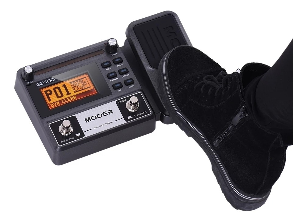 Pedaleira Multiefeitos para Guitarra Mooer 3