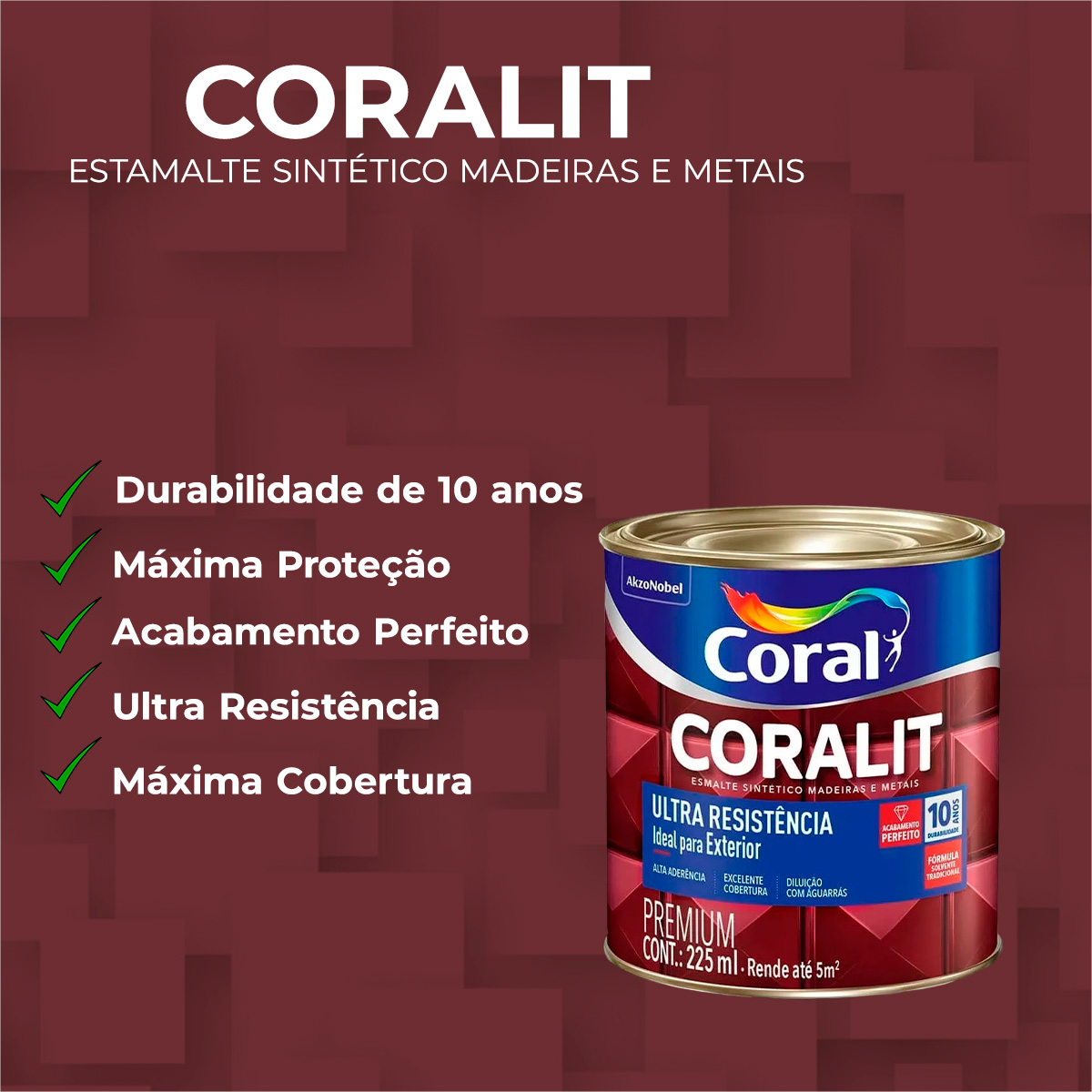 Coralit Ultra Resistência Alto Brilho 3