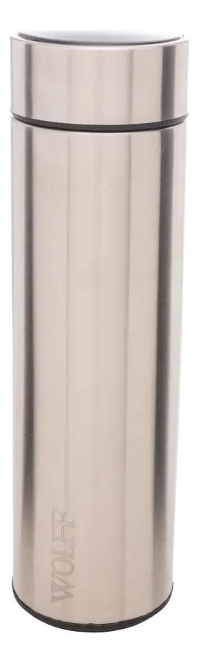 Garrafa Térmica de Aço Inox com Termômetro em LED 1