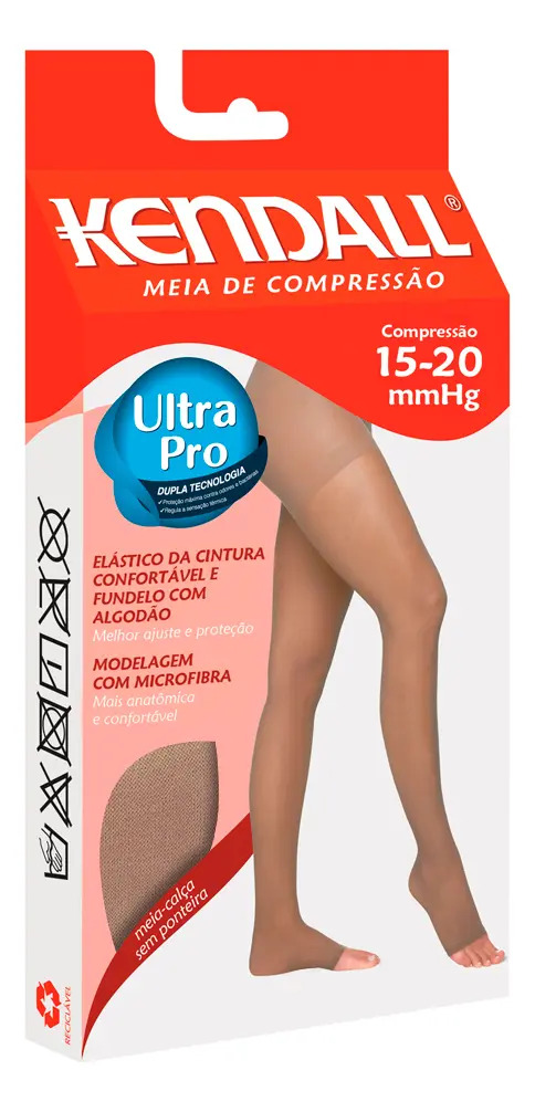 Meia Calça Kendall 15-20 mmhg sem Ponteira 2