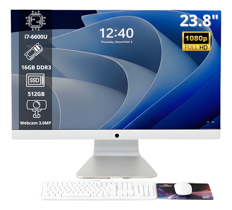 Computador All in One 23.8" 1