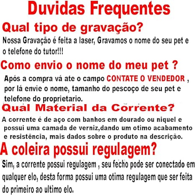Corrente Níquel Média para Cães e Gatos 5