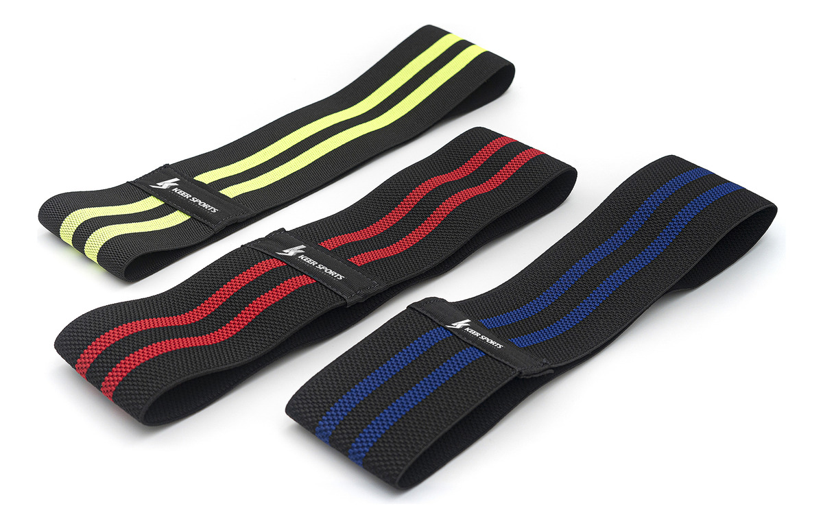 Kit 3 Hip Band Faixa de Fisioterapia 1