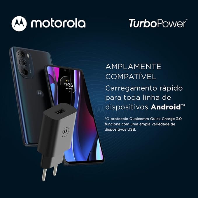 Carregador de Tomada Motorola Turbo Power 20 W 4