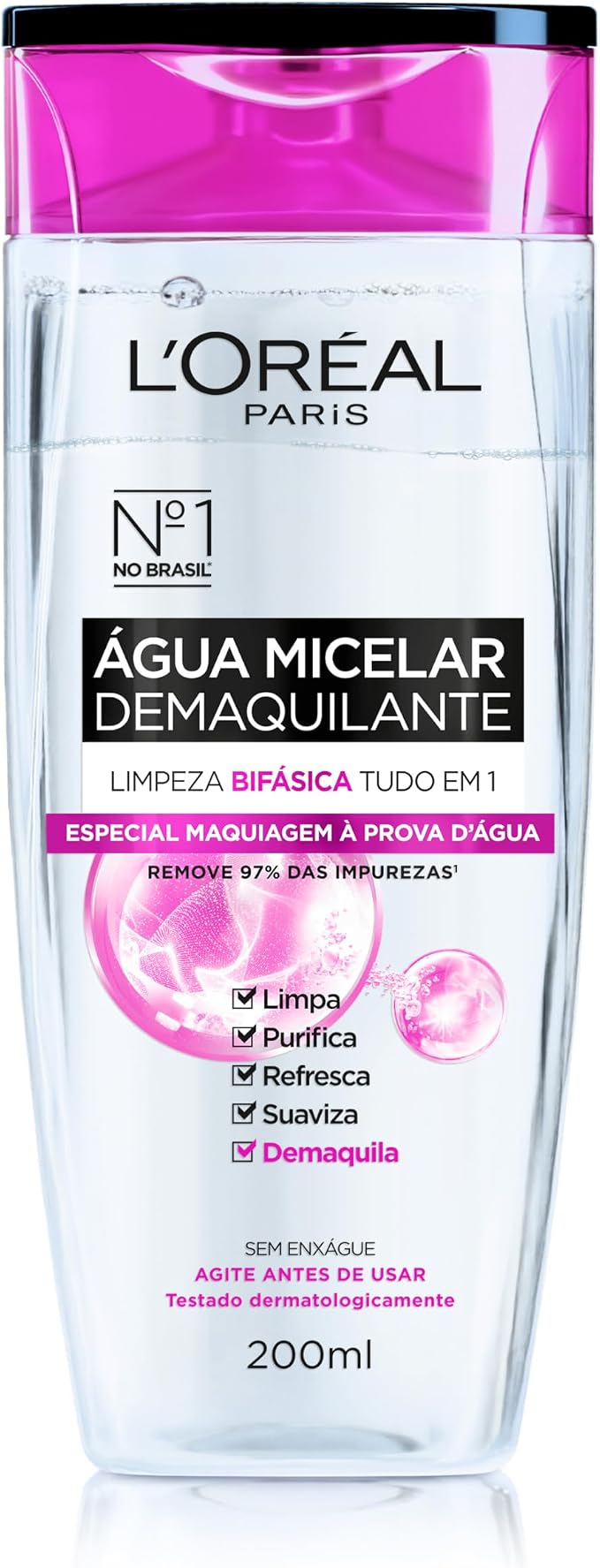 Água Micelar Bifásica 200 ml 1