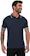 SHARKSCOPE Camisa Polo Masculina com Manga Curta Lisa e Gola com Botão 1