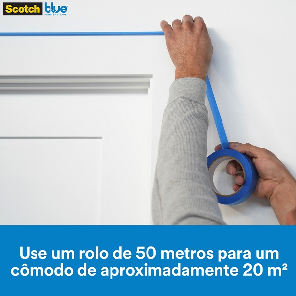 Fita Crepe Profissional 3M™ ScotchBlue™ 3