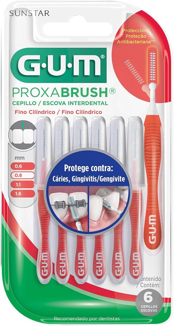 Escova Interdental Proxabrush 0,8 mm  1