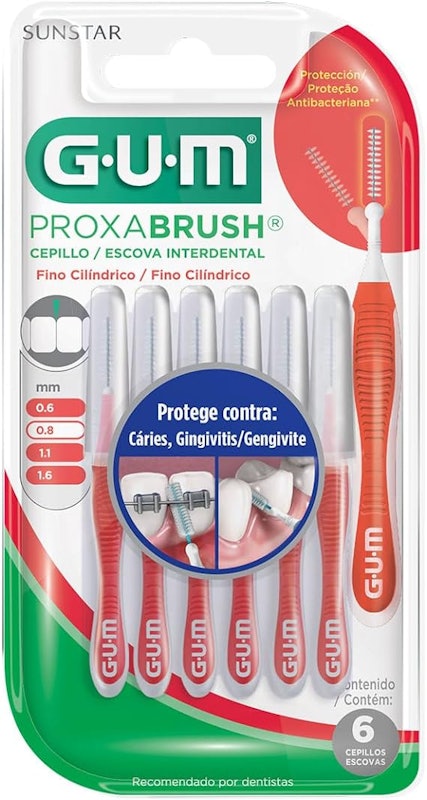Escova Interdental Proxabrush 0,8 mm 1