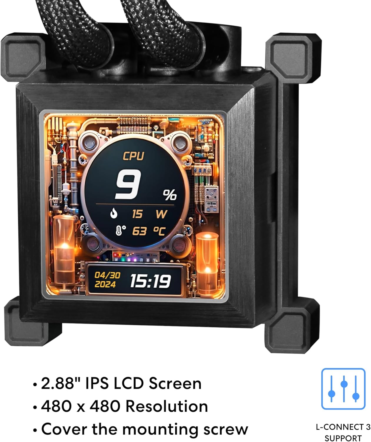 Water Cooler Hydroshift LCD AIO 4