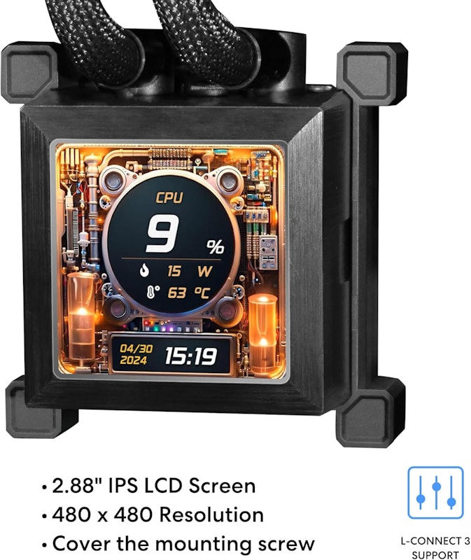 Water Cooler Hydroshift LCD AIO 4