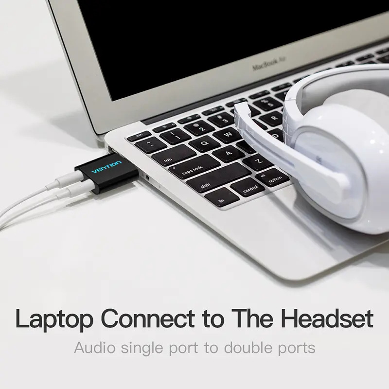 Placa Vention Som USB X P2 2