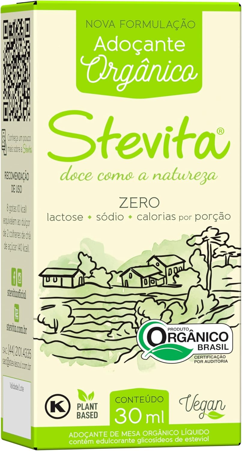 Adoçante Stevita Orgânico 30 ml 2