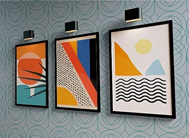 Quadros Abstrato Moderno Tropical Decoração 2