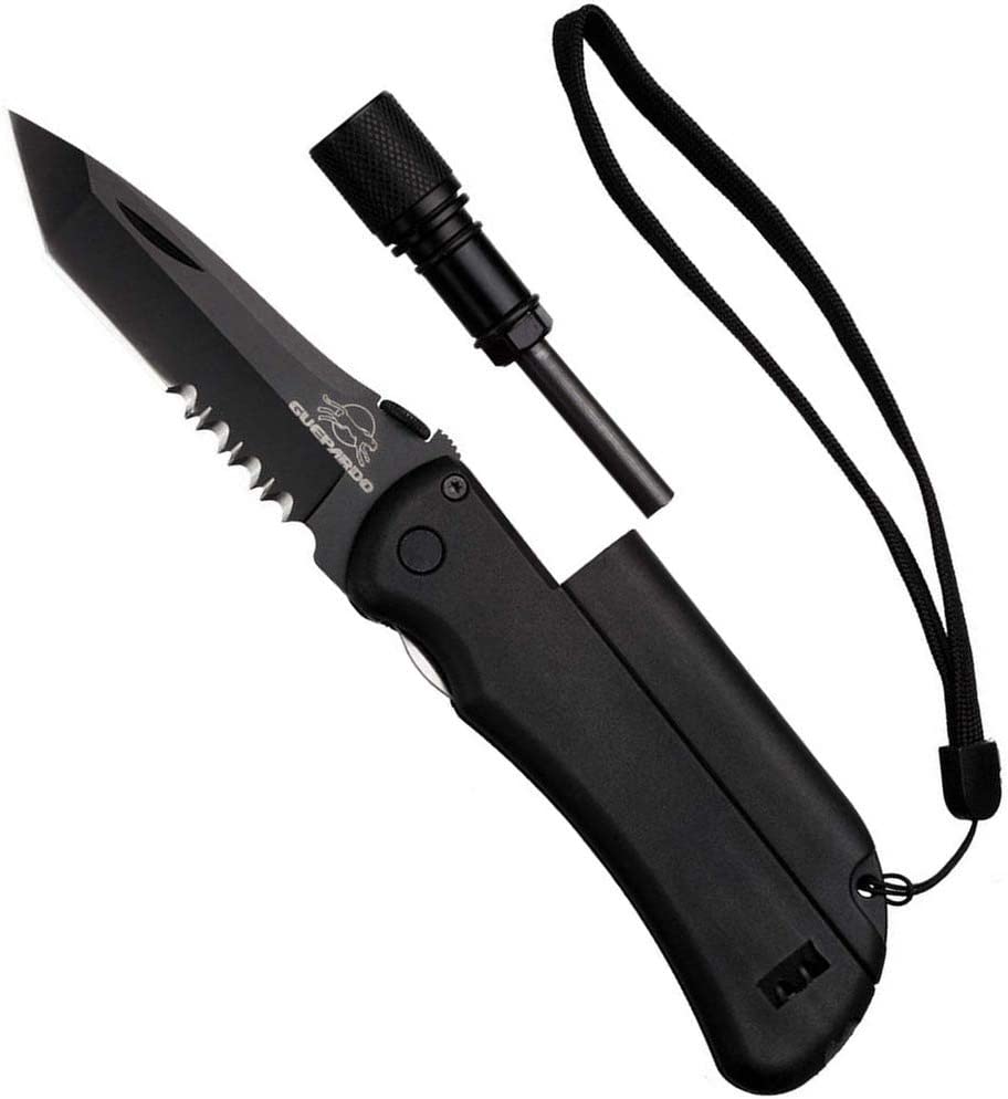 Canivete Multifunção Guepardo Survival com Pederneira 2