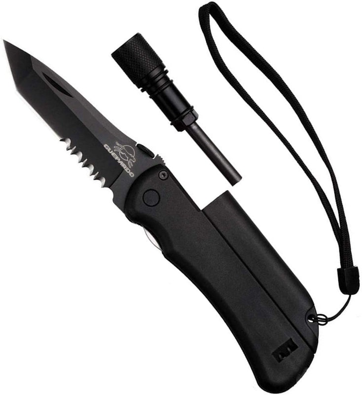Canivete Multifunção Guepardo Survival com Pederneira 2