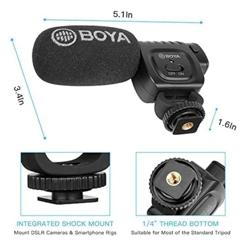 Microfone Shotgun BY-BM3011 5