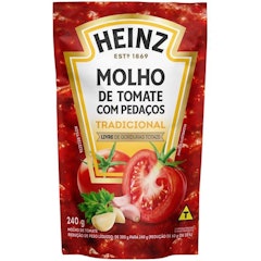 Molho de Tomate com Pedaços Tradicional Heinz