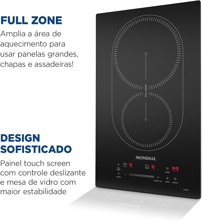 Cooktop por Indução 2 Bocas 4