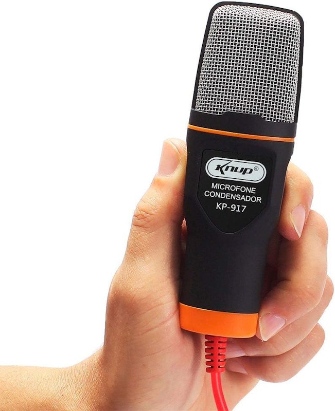 Microfone Condensador de Mesa Knup 5