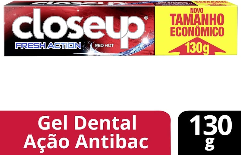 Gel Dental Com Flúor Fresh Action Red Hot 2