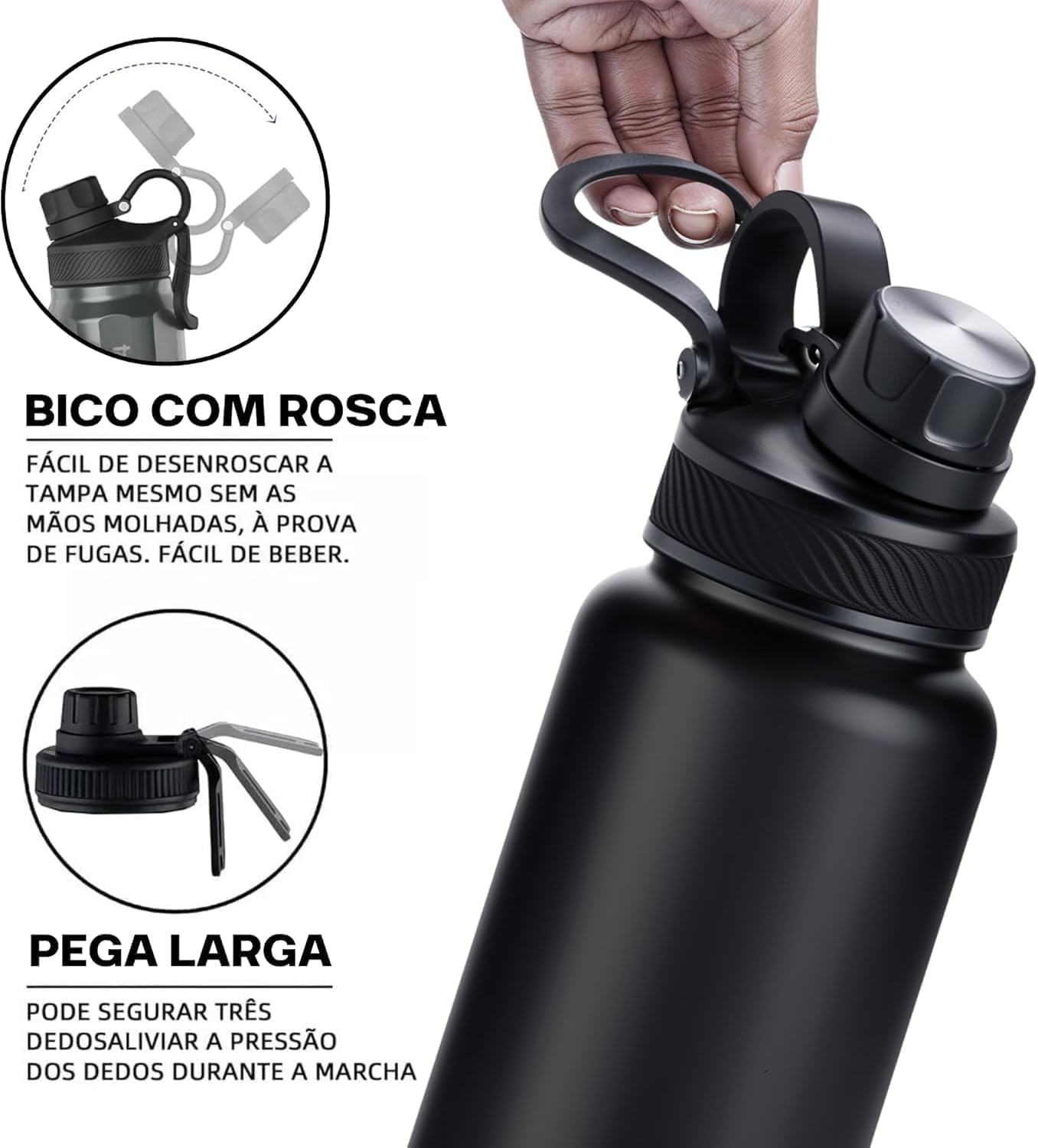 Garrafa Térmica 1000 ml Jinping 5