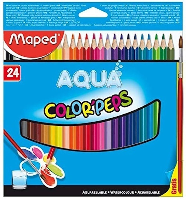Lápis de Cor Color’Peps Aquarelável 24 Cores 2
