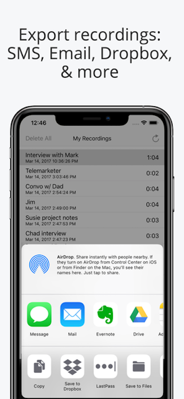 Call Recorder Lite For iPhone 3