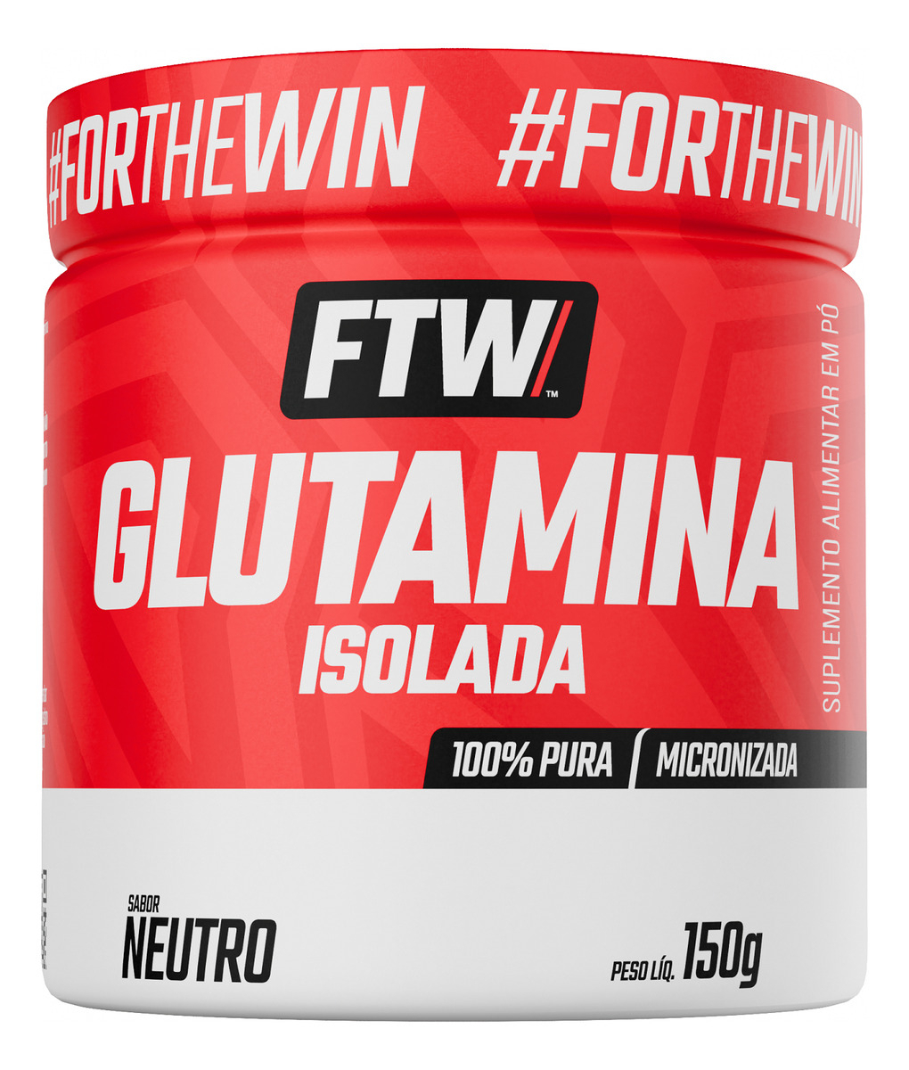 Glutamina Micronizada Isolada 100% Pura FTW 1