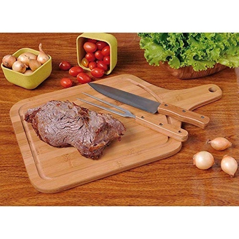 Tábua para Corte com Alça Bamboo 4