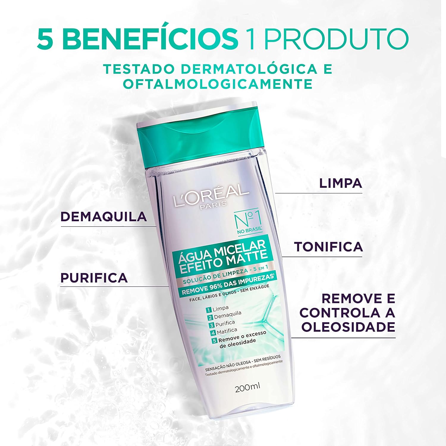 Água Micelar Efeito Matte 2