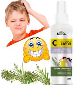 Spray Calmante Terapia Capilar Combate Piolhos e Lêndeas 5